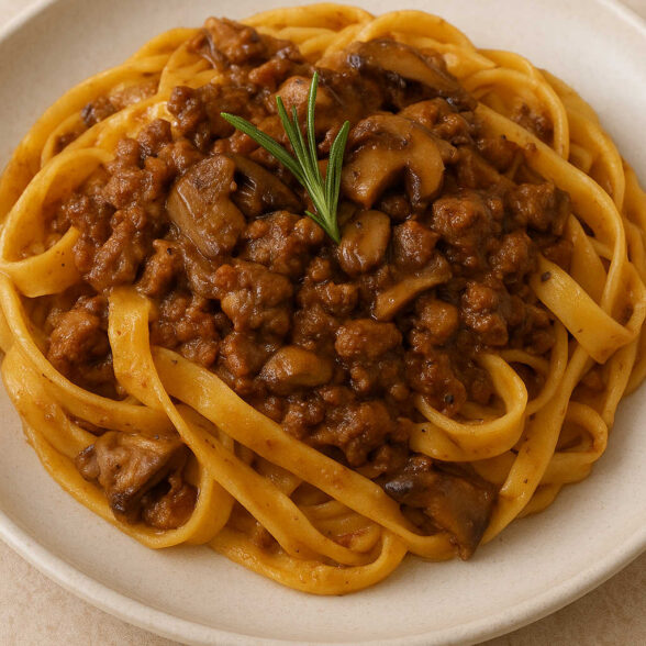 Pappardelle al ragù di cinghiale